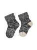Socken 2er-Pack Wolle in schwarz