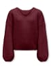 Strickpullover in Cabernet