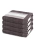 4 X Handtuch im Set Harmony in Graphit