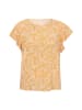 Women Blouse in YELLOW WHITE