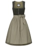 Midi Dirndl Feli in Dunkelgrün