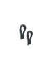 Handtuchhalter Loop magnet in Black