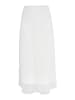 Damen Midirock in Wollweiss