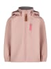 Softshelljacke mit Kapuze in puder rose
