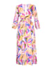 Women Dress in violet multicolor