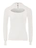 Damen Strickpullover in Wollweiss