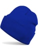 Strickmütze in Royalblau