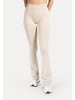 Schlaghose Leggings Aylin Scrunch in Taupe