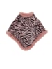 Damen Poncho in Pink