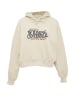 Damen Kapuzenpulli in Wollweiss