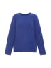 Damen Rippstrickpullover in ROYAL BLAU