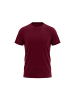 Men T-Shirt in WINE RED