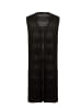 Women Vest in Schwarz
