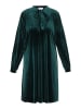 Women Dress in dark green