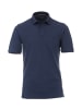 Polo-Shirt in graues Dunkelblau