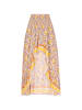 Women Skirt in yellow multicolor