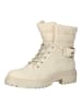 Stiefelette Beige