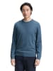 Pullover BASIC CREWNECK KNIT in Blau