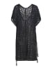 Damen Poncho in Schwarz