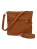 Mademoiselle.M Schultertasche 25 cm nubuk cognac