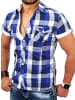 Hemd Oceanside Karo in blau