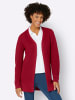 Strickjacke in rot