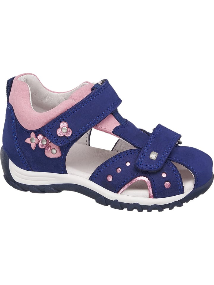 Mädchen Sandale, Weite Mittel blau Mädchen Sandale, Weite Mittel blau