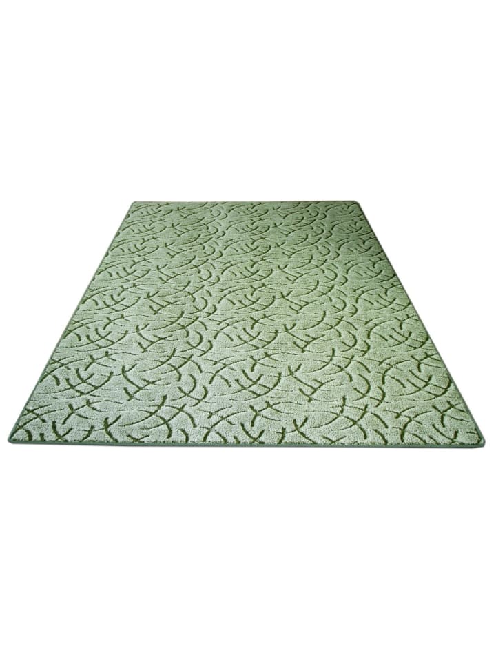 Snapstyle Konturenschnitt Hochflor Langflor Teppich Frieda In Grun