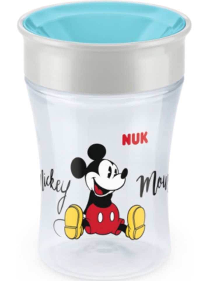 NUK Trinkbecher magic cup, Mickey Maus, 230 ml, türkis