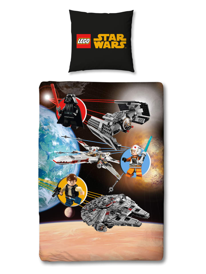 Character World Jungen Bettwasche Set Flanell Lego Star Wars In