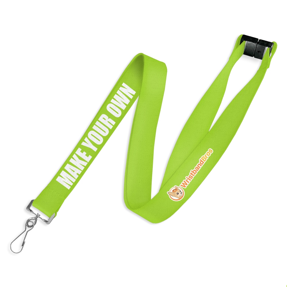 Custom Breakaway Lanyard With Swivel Hook - Polyester