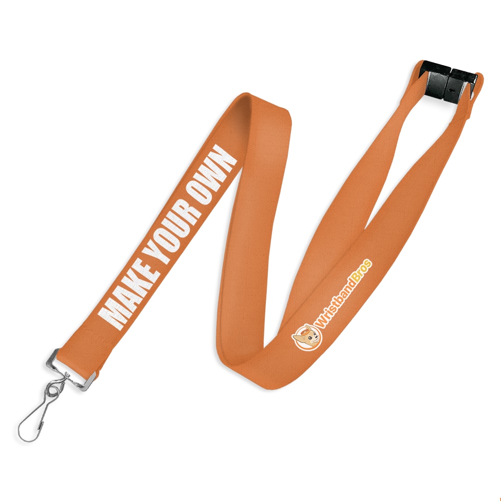 Custom Breakaway Lanyard With Swivel Hook - Polyester