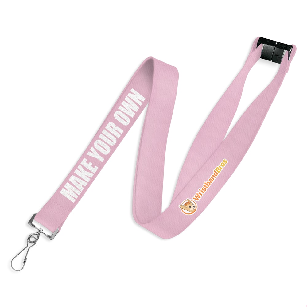 Polyester Lanyard With Swivel Hook & Safety Breakaway Mechanism