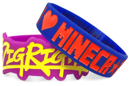 Custom silicone shop bracelets cheap