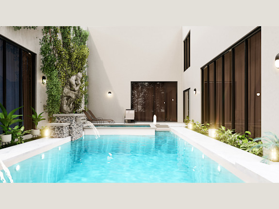 Temp Off Market Pool & Landscape Design-Build Firm