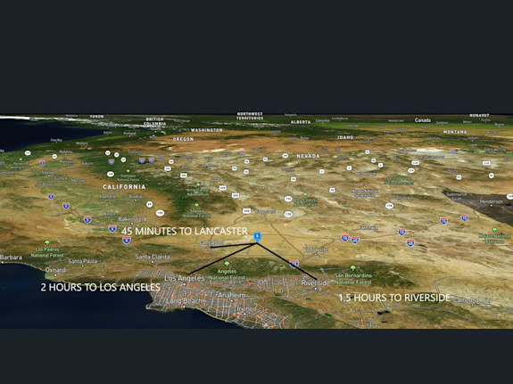 5 Acres near Lancaster California
