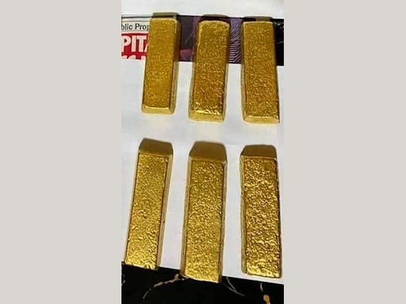 Gold Bars (unrefined)