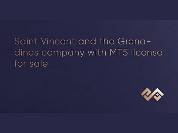 St. Vincent & Grenadines Company With MT5 License