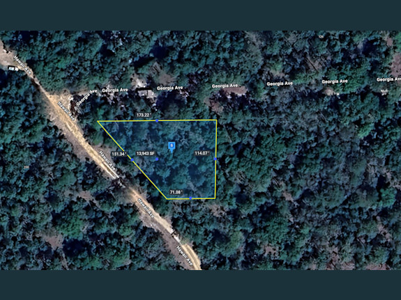 Oversized Corner Lot in Interlachen Florida