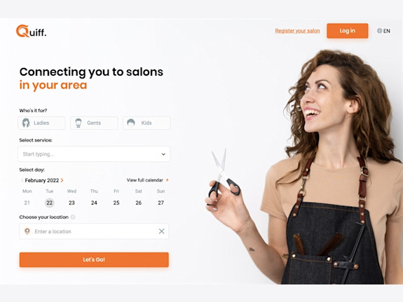 Cutting Edge Online Hair Salon Platform For Sale