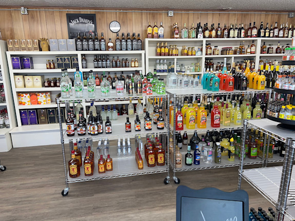 Very Visible Retail Liquor Store