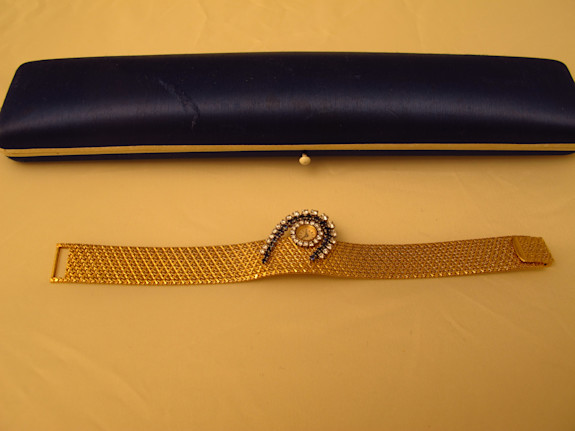 Vacheron Constantin Ladies  Watch,18KGold DiaSapph