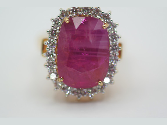 Rare Bermese Ruby Ring