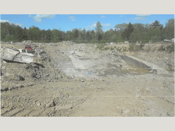 110 Acre Dimension Stone Quarry Knox County Maine