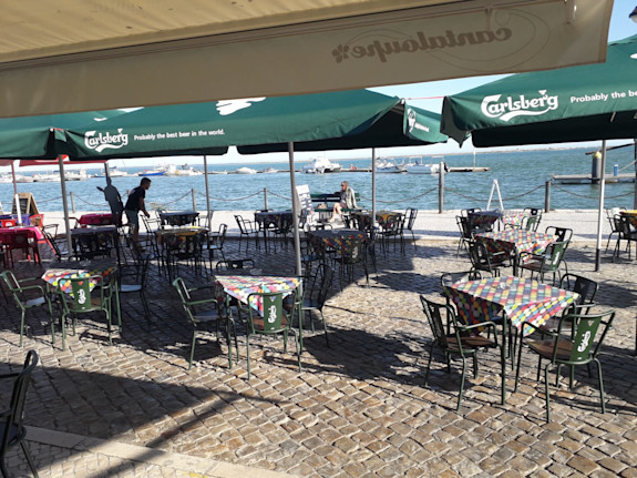 Bar With a Privileged View of the Ria Formosa