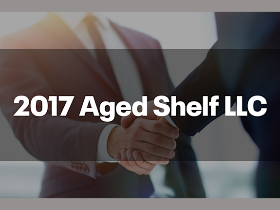 Aged Shelf LLC (2017) - Ready to Use/Transfer