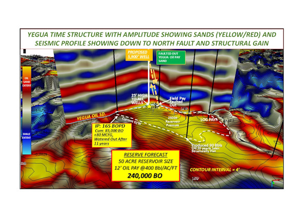 240,000 Barrel Oil Prospect