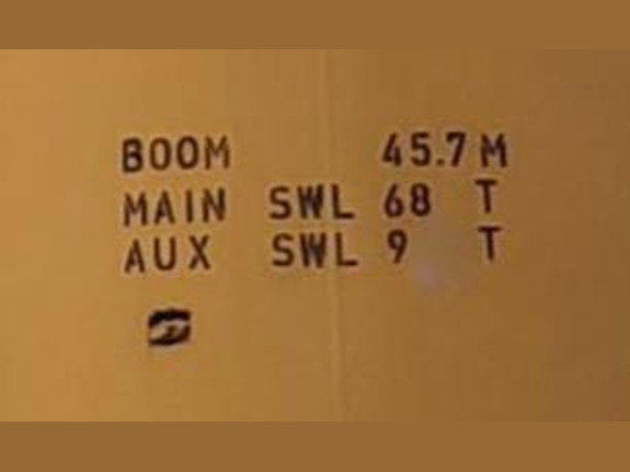 Caterpillar 68T Crane in Stock for Sale