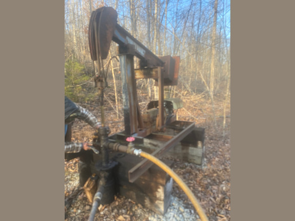 Historic sinking oil field