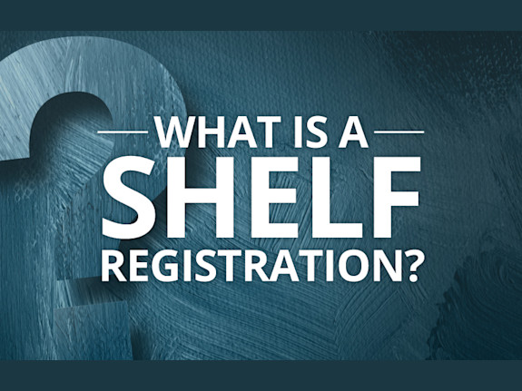 $350m In Post-Listing Finance Via A Shelf Offering